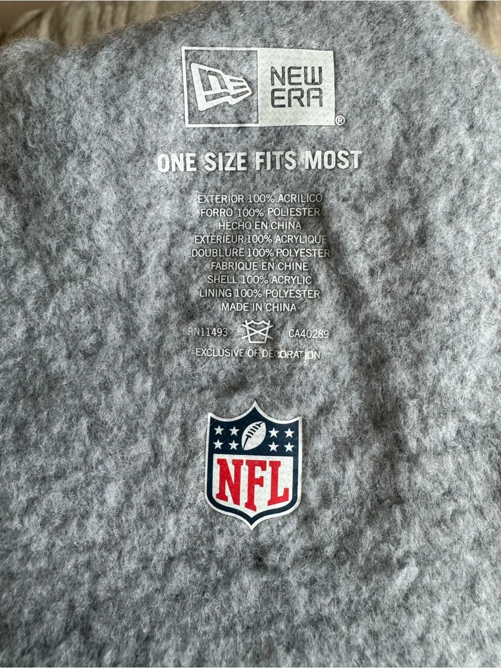 NFL New York Giants Salute to Service Olive Knit Cuffed Beanie